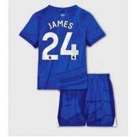 Chelsea Reece James #24 Replika babykläder Hemmaställ Barn 2025-26 Kortärmad (+ korta byxor)